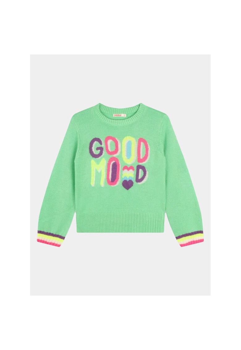 Pulover fete - 303072087 - Acril - Verde - Verde