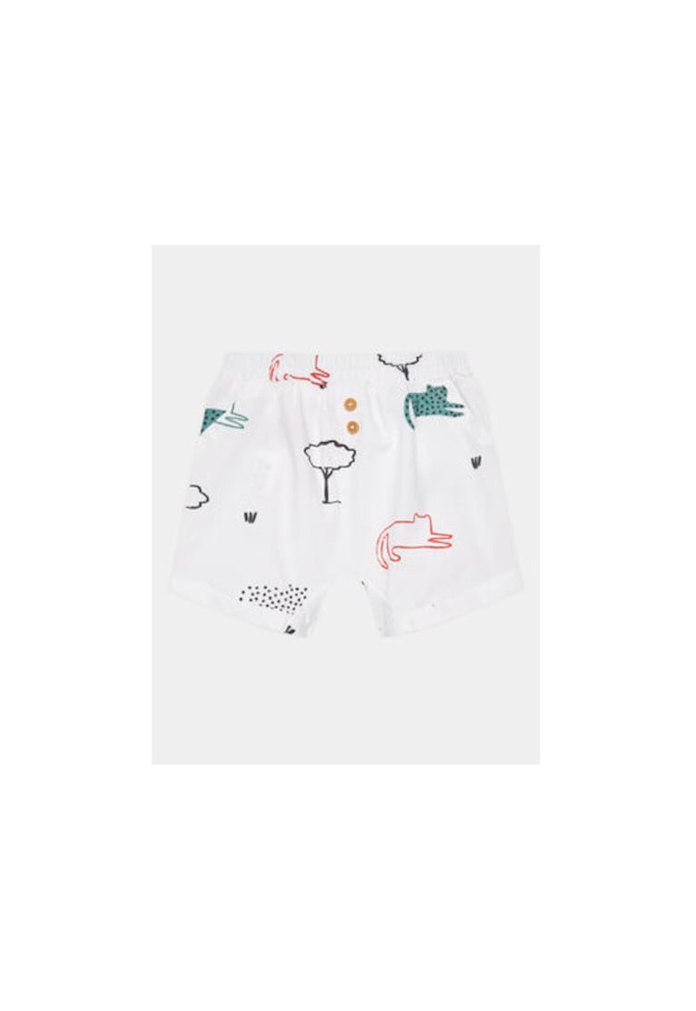 Pantaloni scurti copii -  302102754 - Bumbac - Multicolor