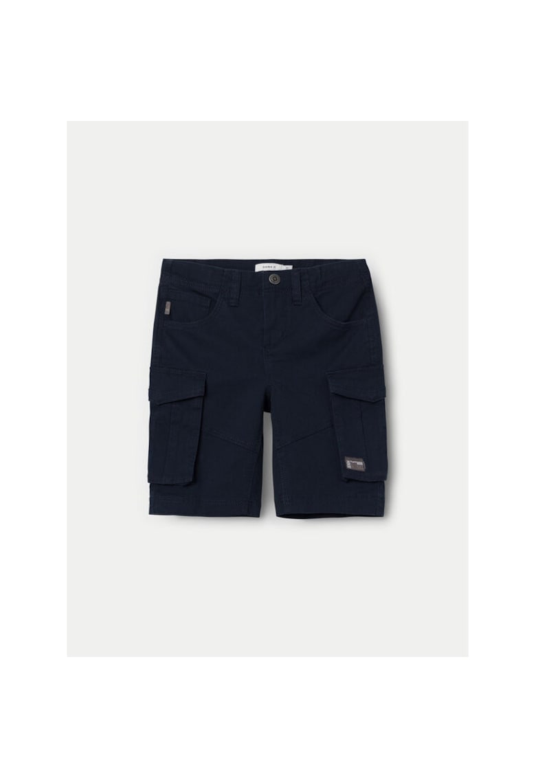 Pantaloni scurti baieti - 304014703 - Bumbac - Albastru - Albastru