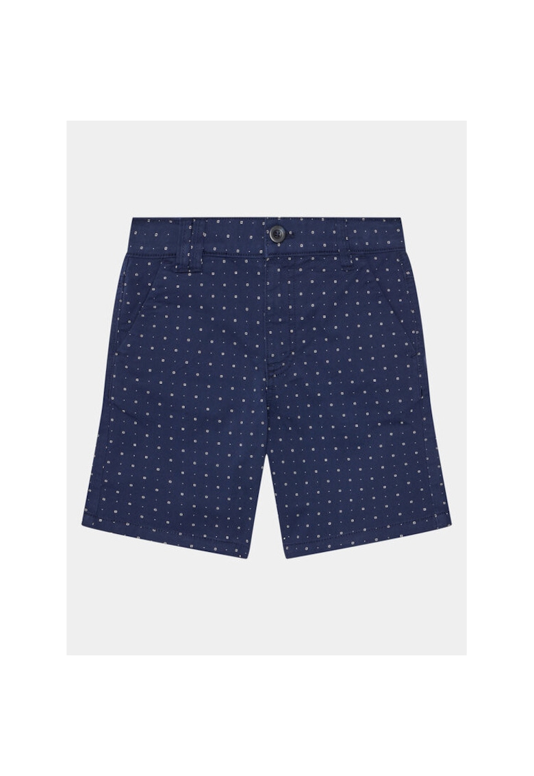 Pantaloni scurti baieti - 303819491 - Bumbac - Albastru - Albastru
