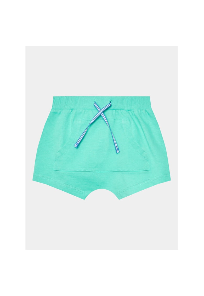 Pantaloni scurti copii - 302101764 - Bumbac - Verde - Verde