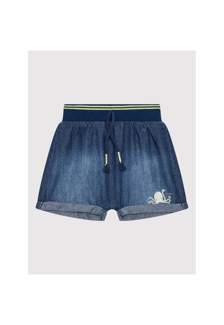 Pantaloni scurti baieti - 300176849 - Bumbac - Albastru - Albastru