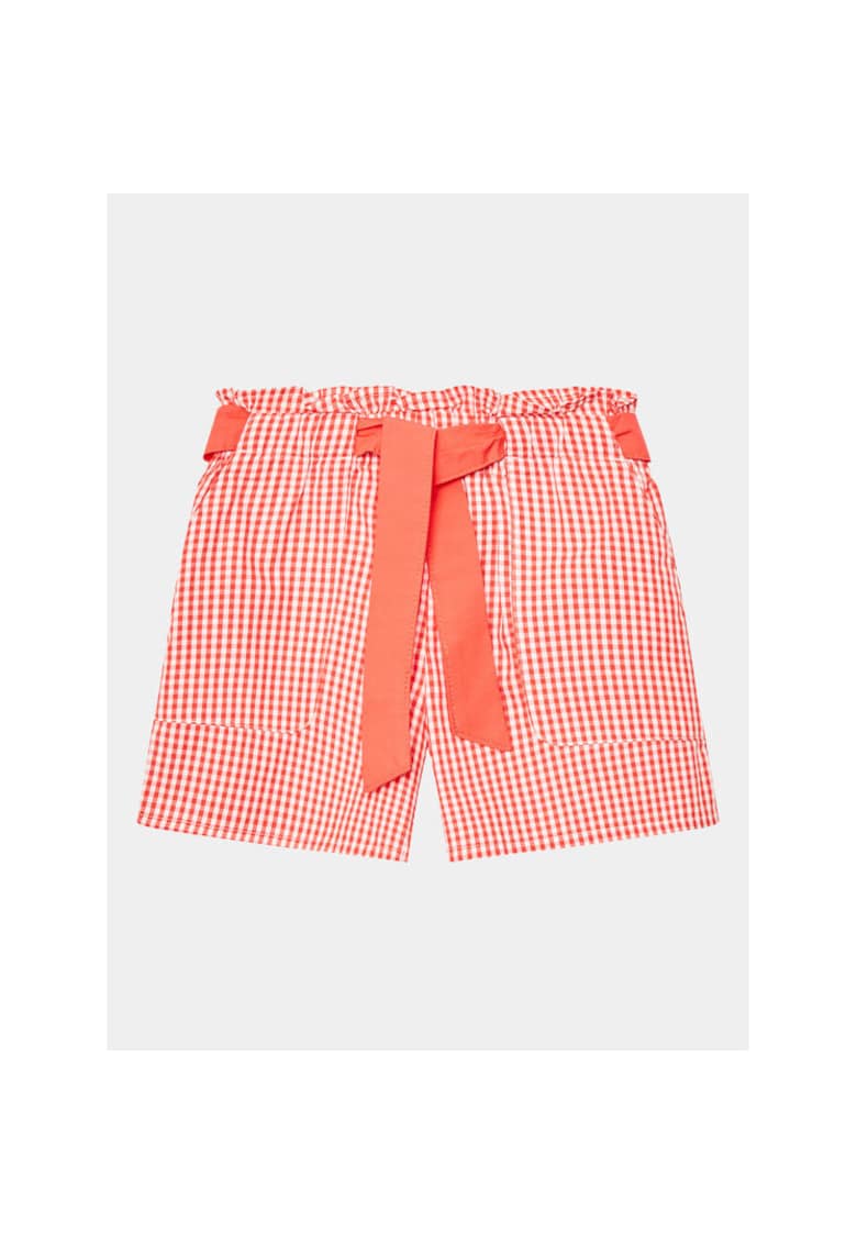 Pantaloni scurti fete - 302098866 - Bumbac - Negru - Negru