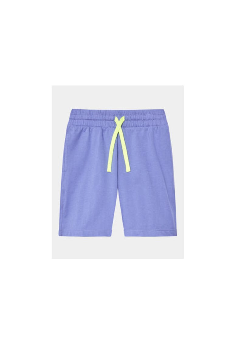 Pantaloni scurti baieti - 302465248 - Bumbac - Violet - Violet