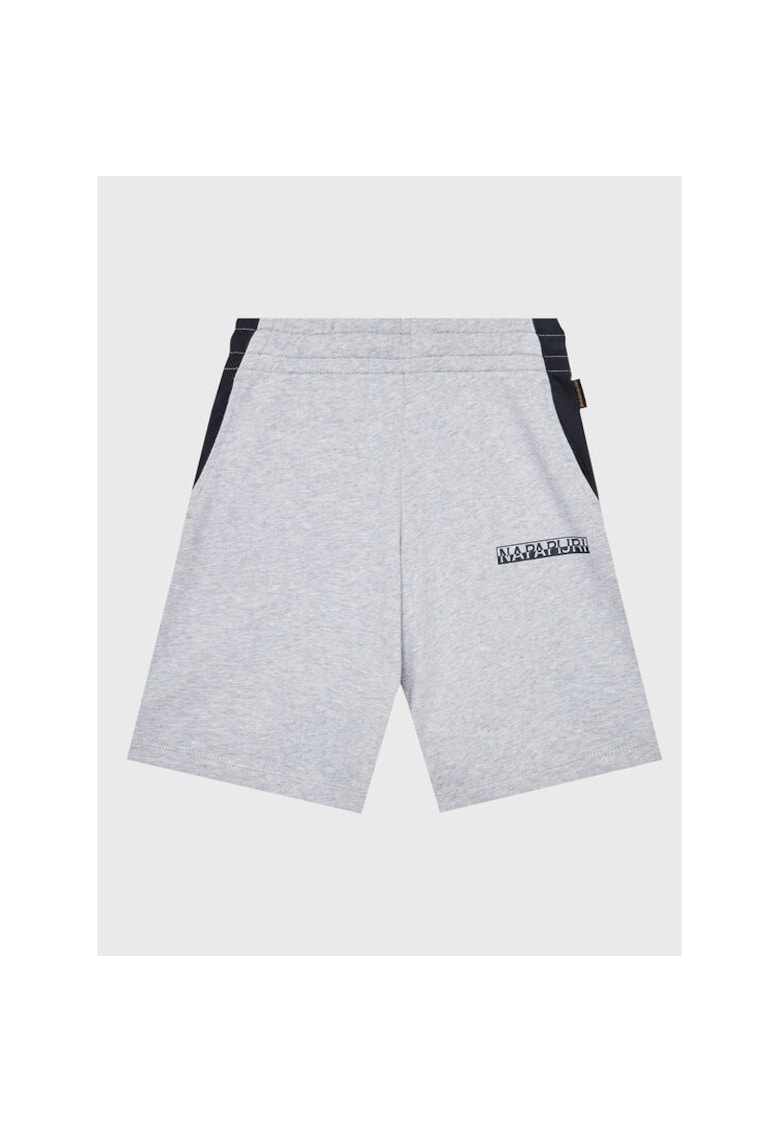 Pantaloni scurti copii - 301746522 - Bumbac - Gri - Gri