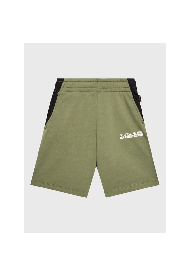 Pantaloni scurti copii - 301746546 - Bumbac - 164 CM - Verde