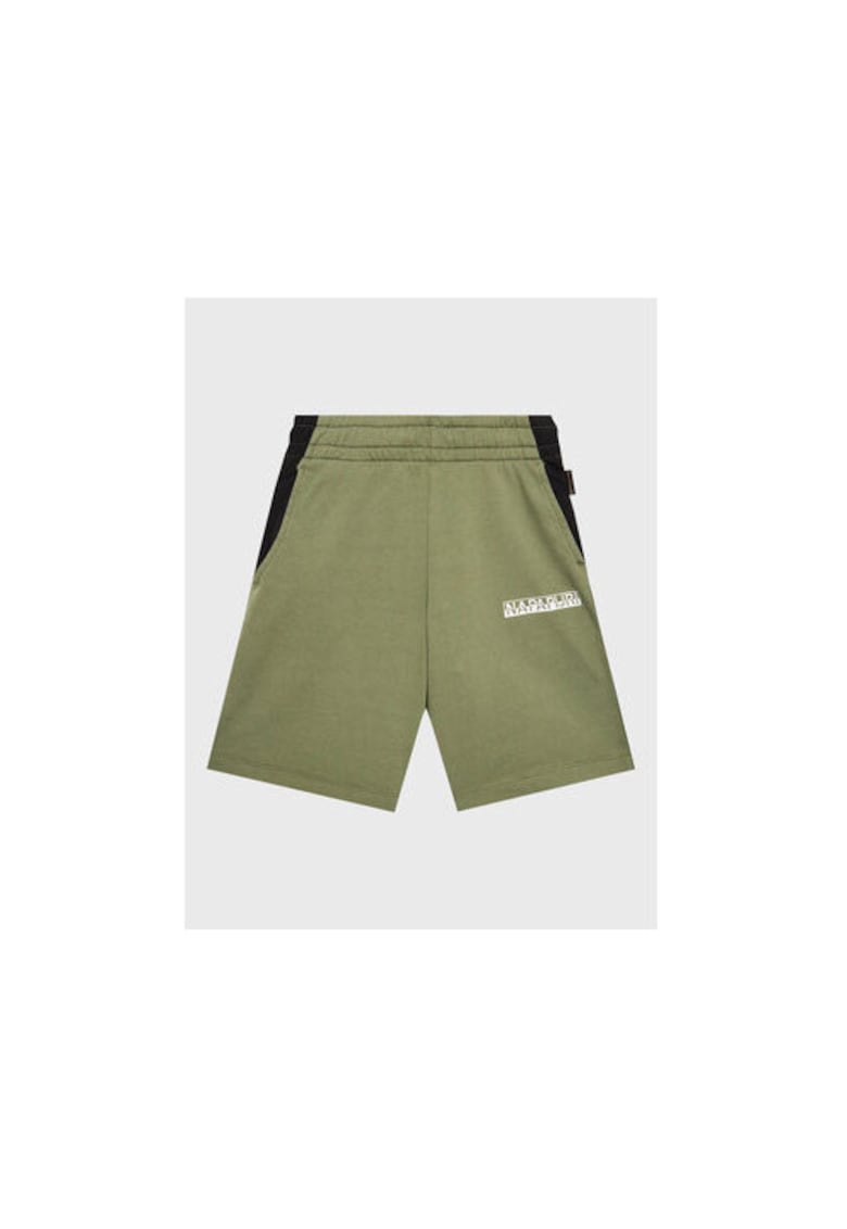 Pantaloni scurti copii - 301746546 - Bumbac - 164 CM - Verde