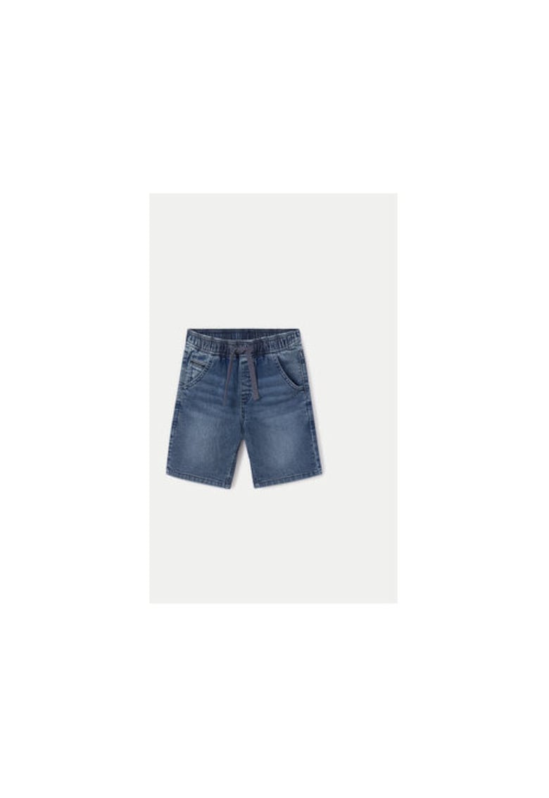Pantaloni scurti baieti - 304141584 - Bumbac/Poliester - 152 CM - Albastru