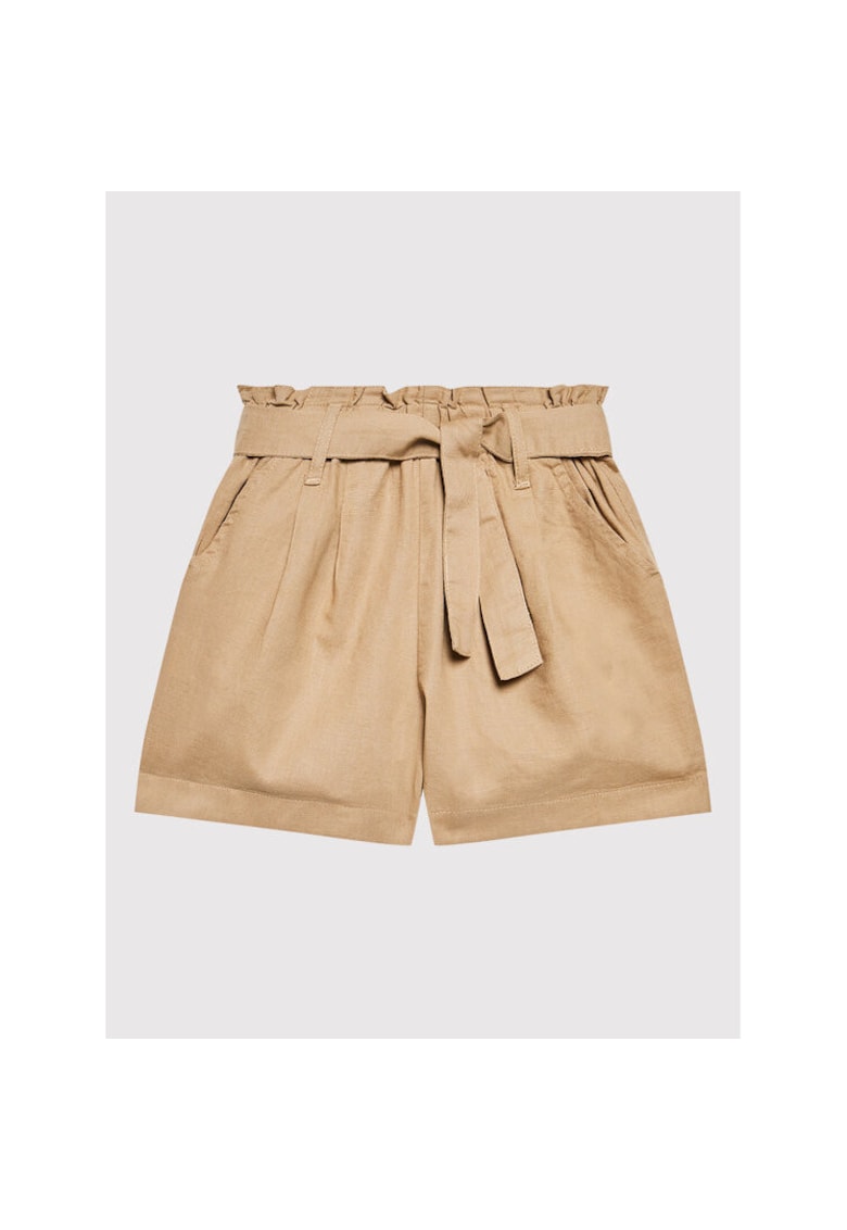 Pantaloni scurti fete - 300131237 - In/Bumbac - 120 CM - Bej