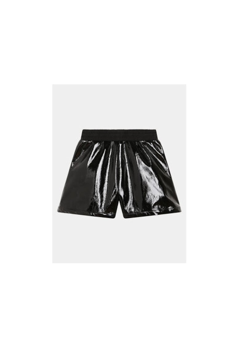 Pantaloni scurti fete - 303051204 - Poliester - Negru - Negru