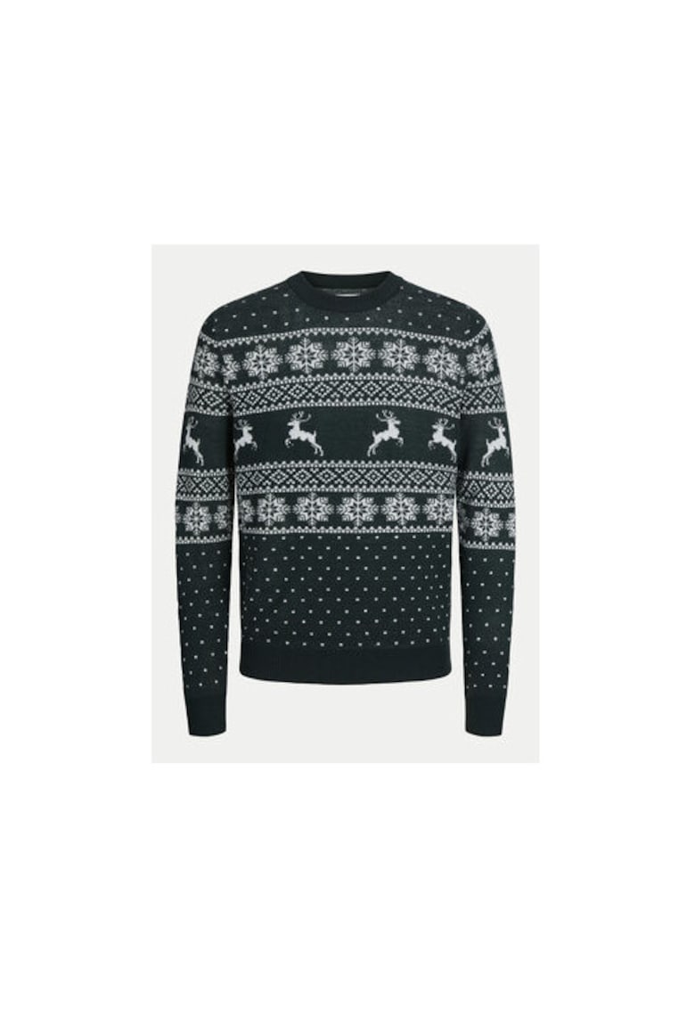 Pulover baieti - 304523052 - Acril - Verde