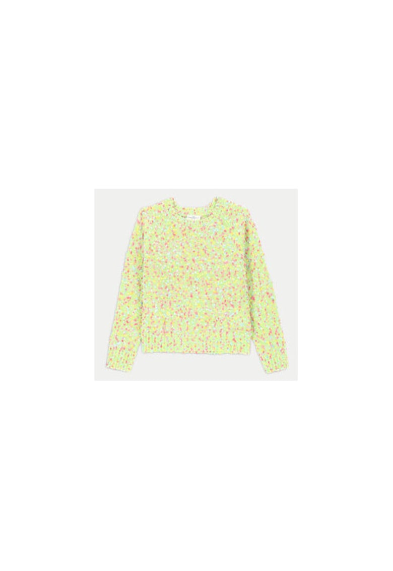 Pulover fete - 304484971 - Poliester/Acril - Verde - Verde