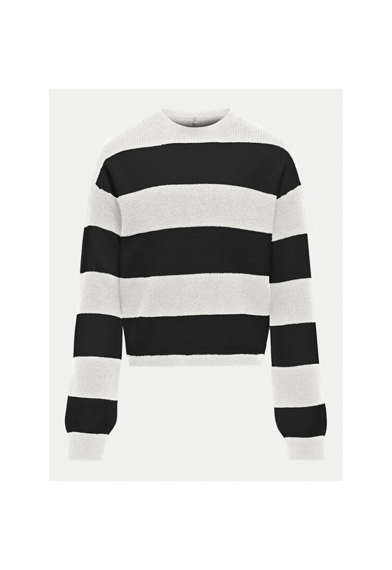 Pulover fete - 304503870 - Viscoza/Nylon - Negru - Negru