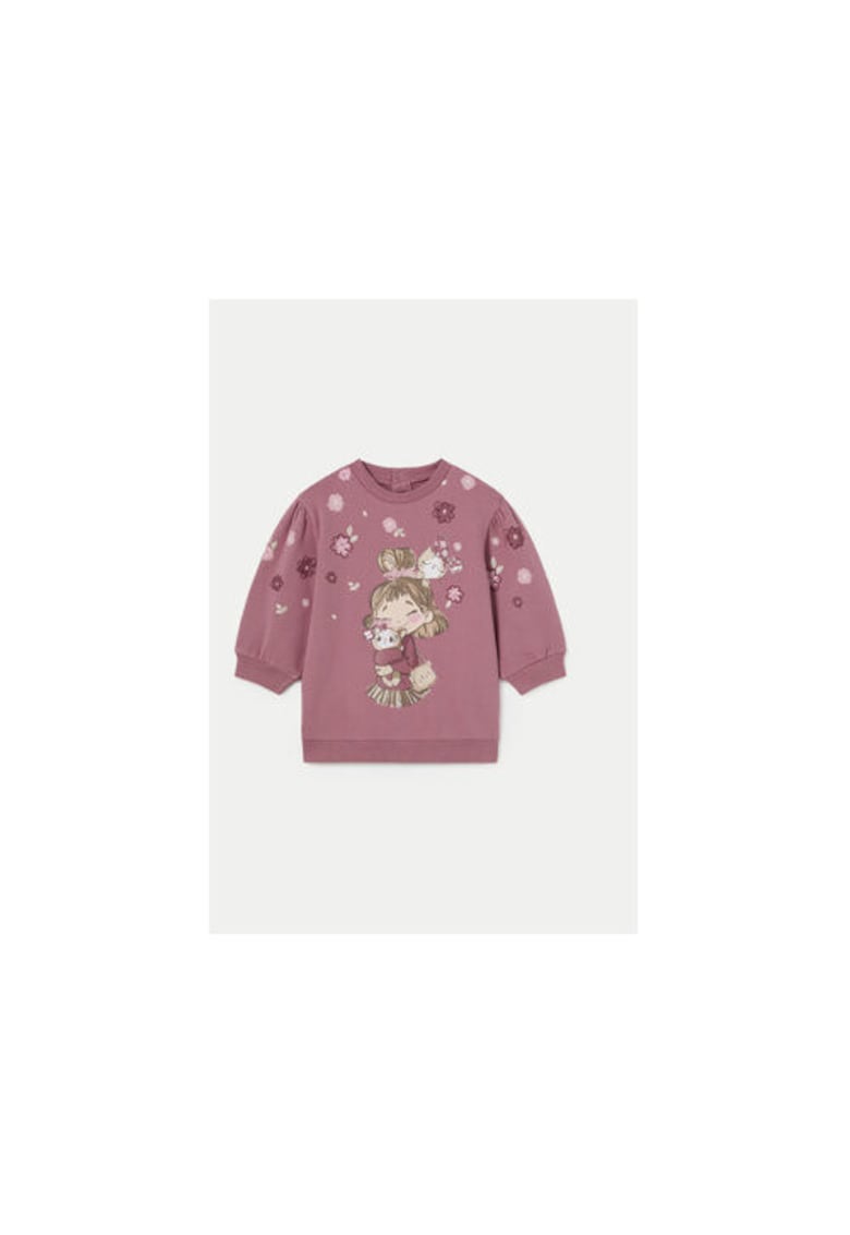 Rochie fete -  304324499 - Bumbac - Roz