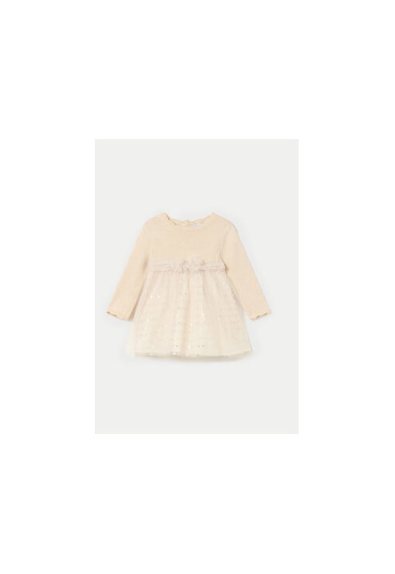 Rochie fete -  304295881 - Poliester/Viscoza - Bej