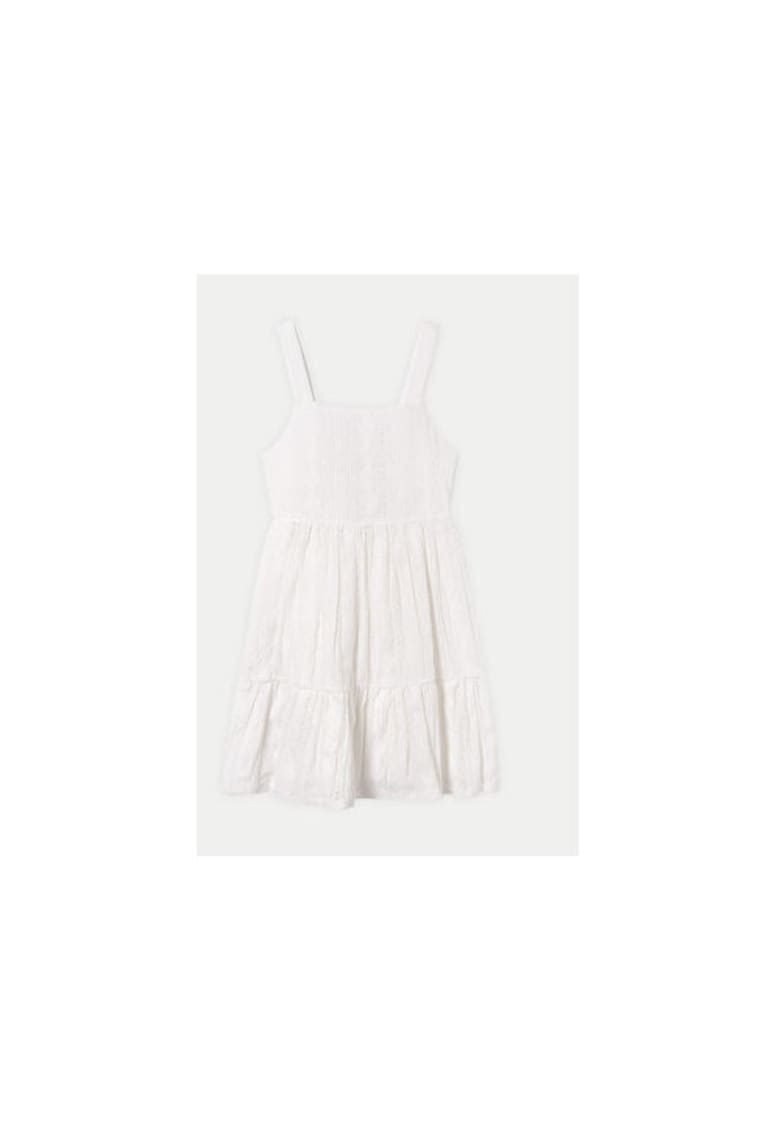 Rochie fete - 304141973 - Poliester reciclat - Bej - Bej