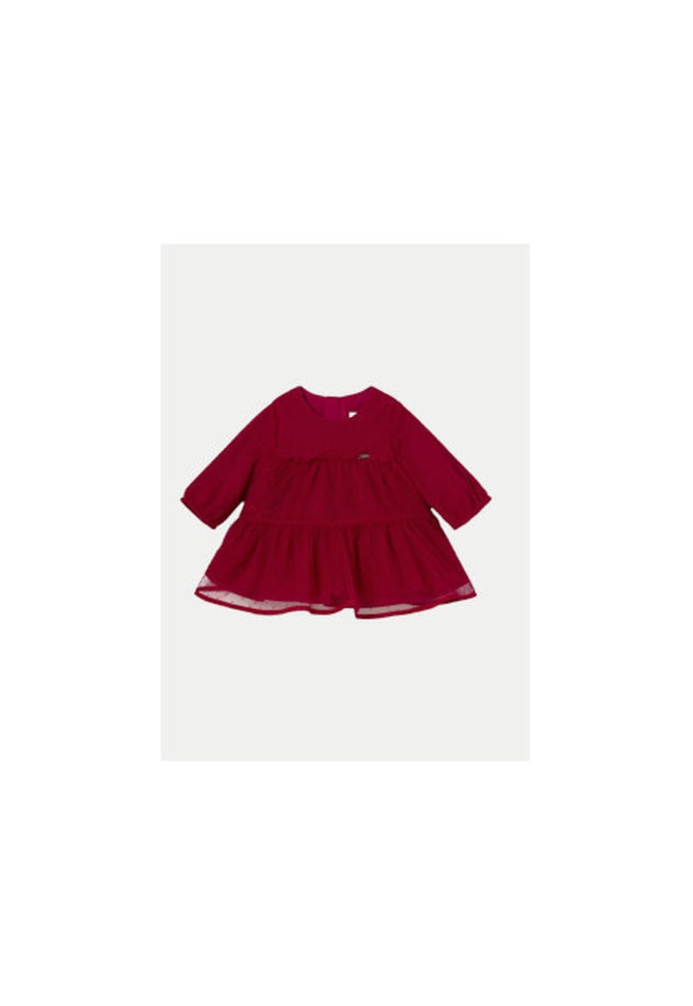Rochie fete - 304315206 - Bumbac/Poliamida - Negru - Negru