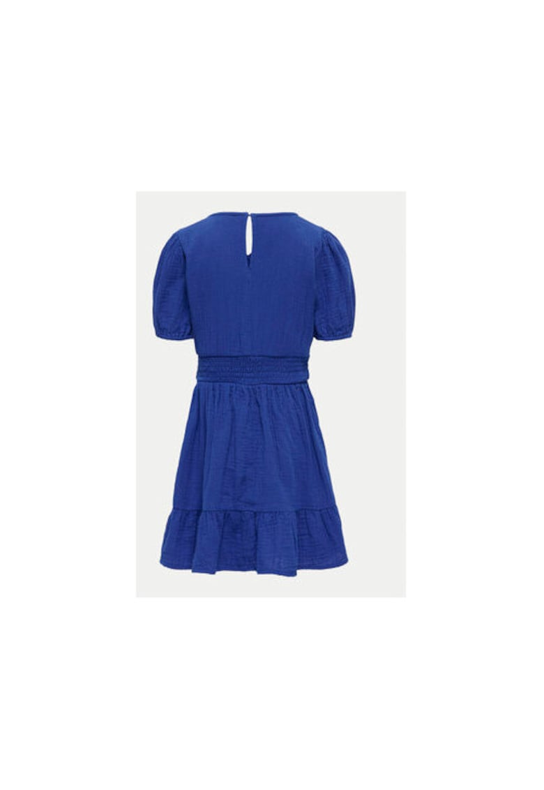 Rochie fete - 304705205 - Bumbac organic - Albastru - Albastru