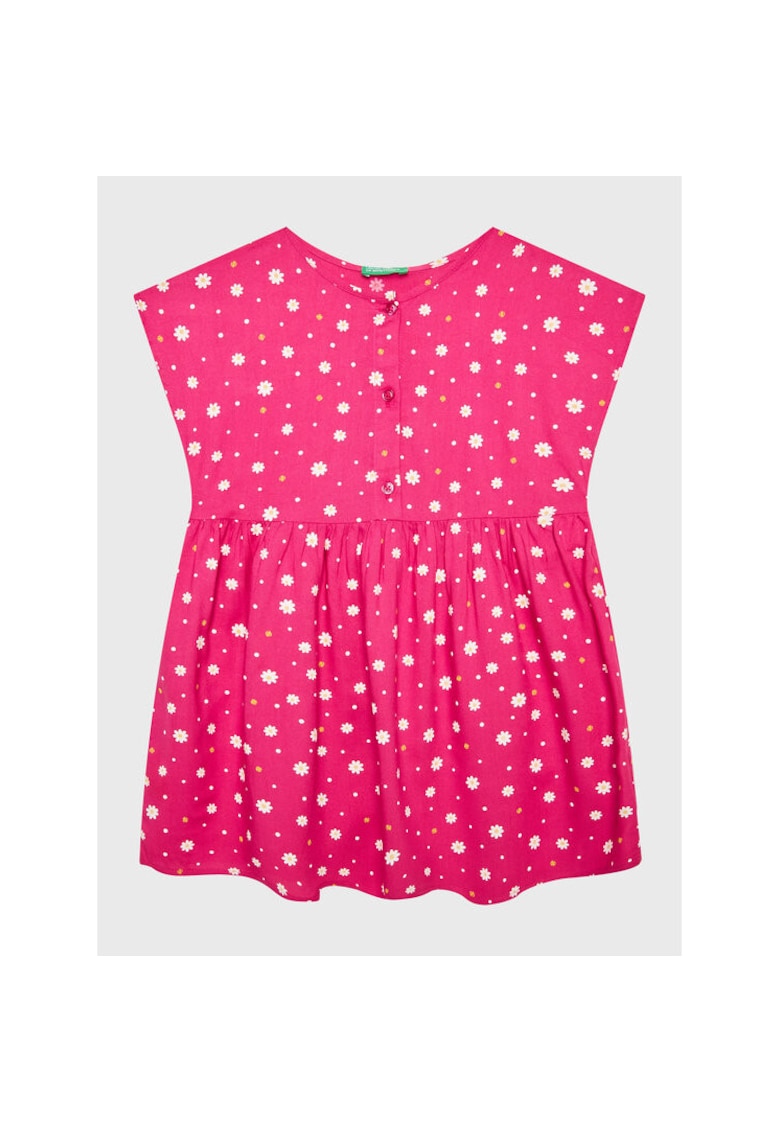United Colors of Benetton Rochie fete - 301771753 - Viscoza - Roz - Roz