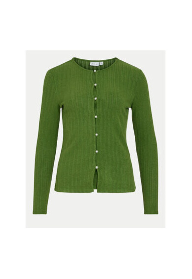 Cardigan dama - 304768576 - Viscoza/Poliester/Poliamida - Verde - Verde