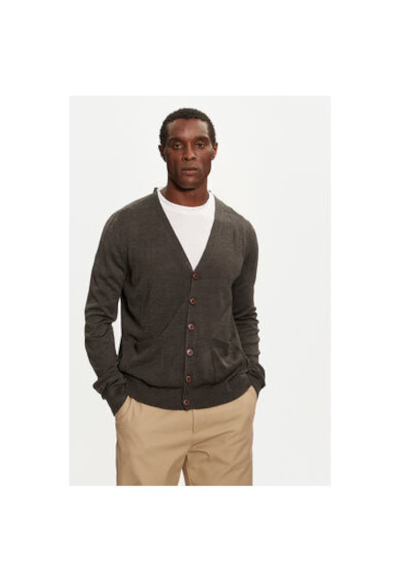 Cardigan barbati - 304527326 - Acril - Gri