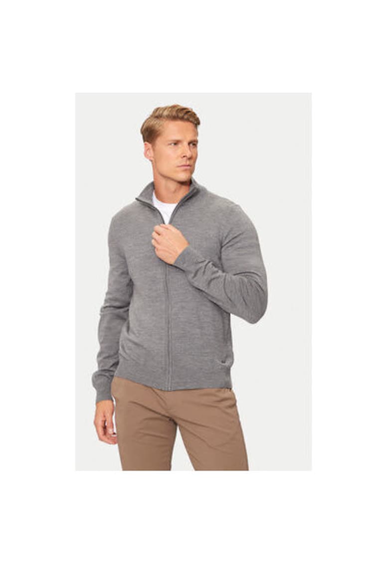 Cardigan barbati - 304193088 - Lana - 2XL INTL - Gri Cardigan barbati - 304193088 - Lana - 2XL INTL - Gri