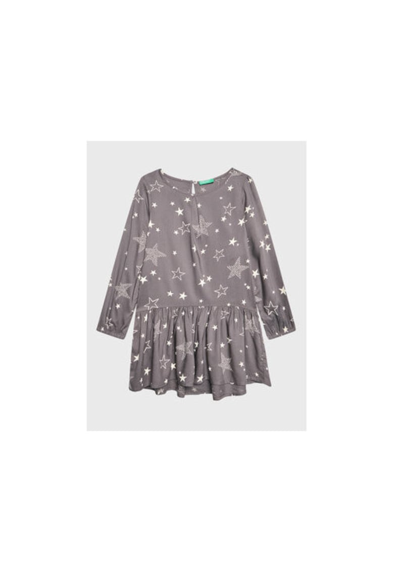 Rochie fete - 301238744 - Viscoza - Gri Rochie fete - 301238744 - Viscoza - Gri