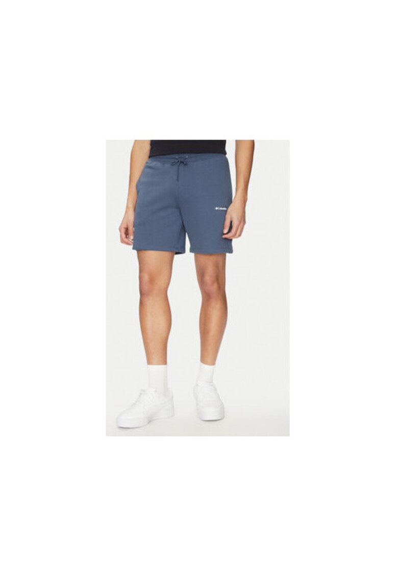 Pantaloni scurti barbati - 304694684 - Bumbac/Poliester - Albastru - Albastru