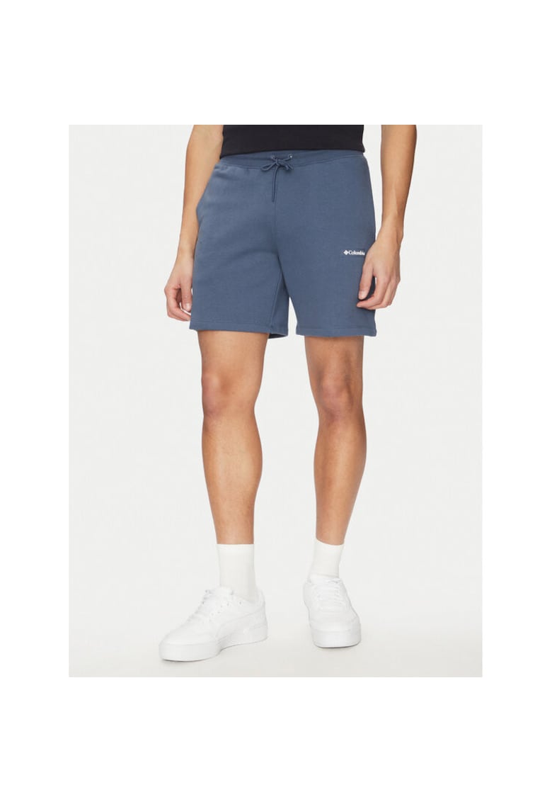 Pantaloni scurti barbati - 304694684 - Bumbac/Poliester - Albastru - Albastru