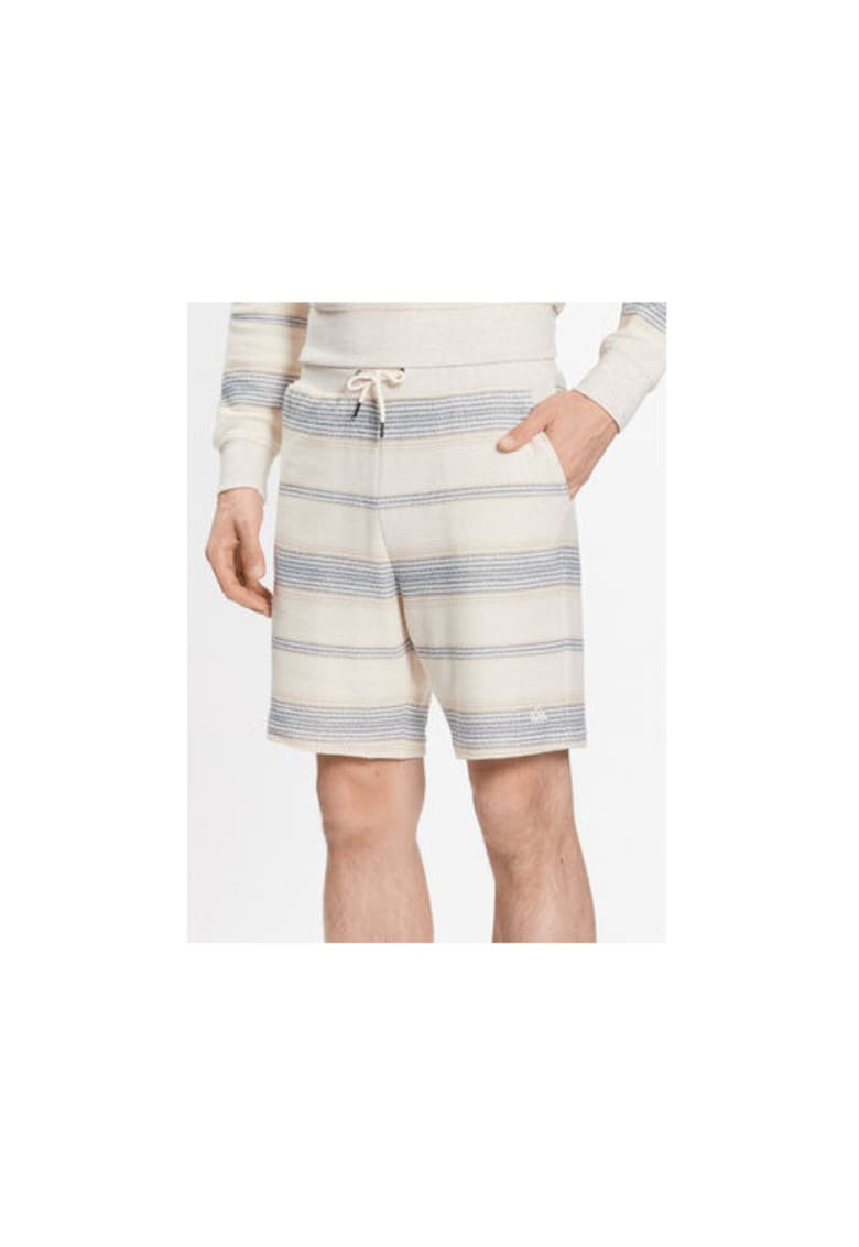 Pantaloni scurti barbati -  301882299 - Bumbac/Poliester - Bej