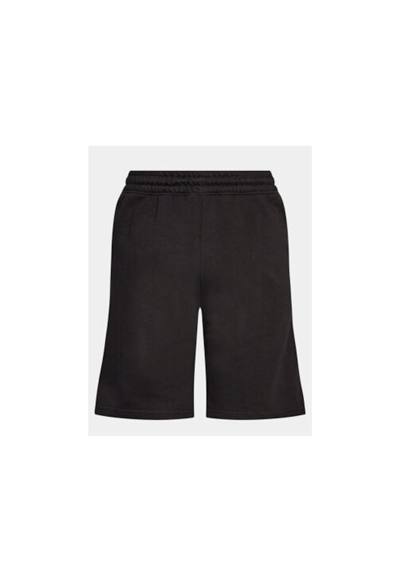 Pantaloni scurti barbati - 303886301 - Bumbac - Negru