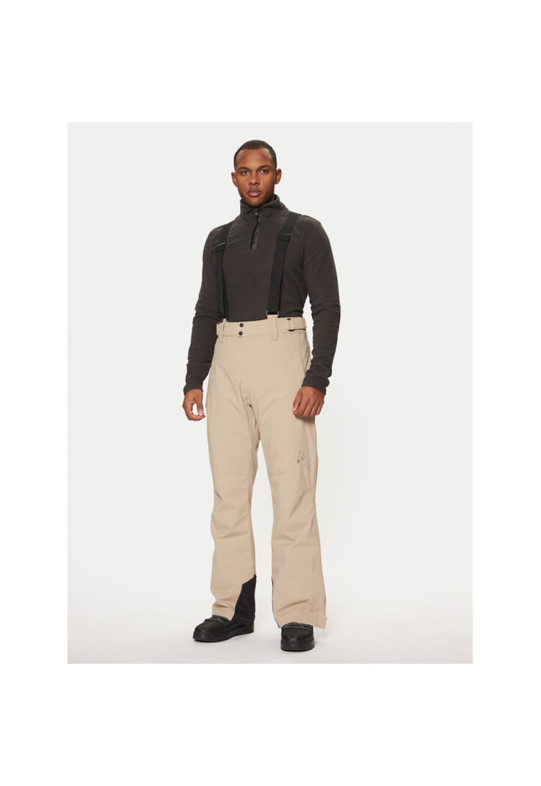 Pantaloni ski barbati - 304121852 - Poliester - Bej - Bej