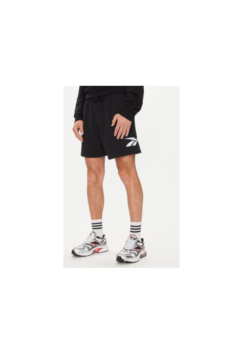 Pantaloni scurti barbati - 304552151 - Bumbac/Poliester reciclat - 2XL INTL - Negru