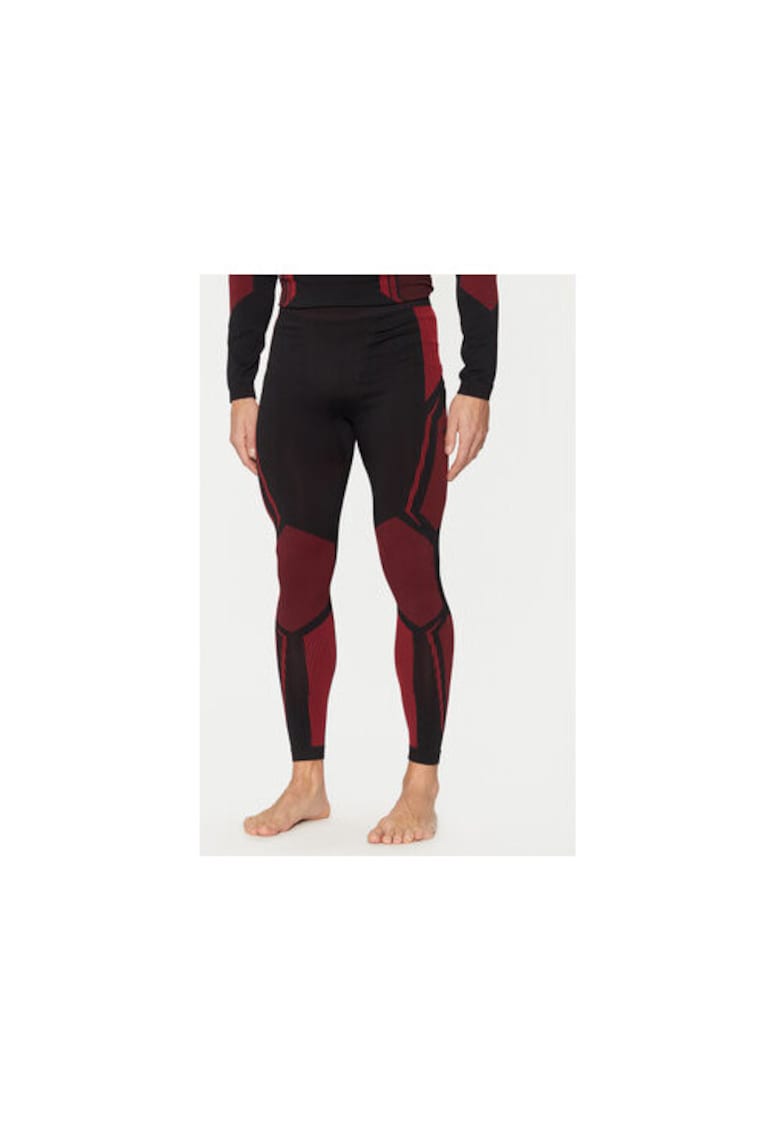 Pantaloni termici barbati - 303945886 - Poliamida/Poliester - Negru