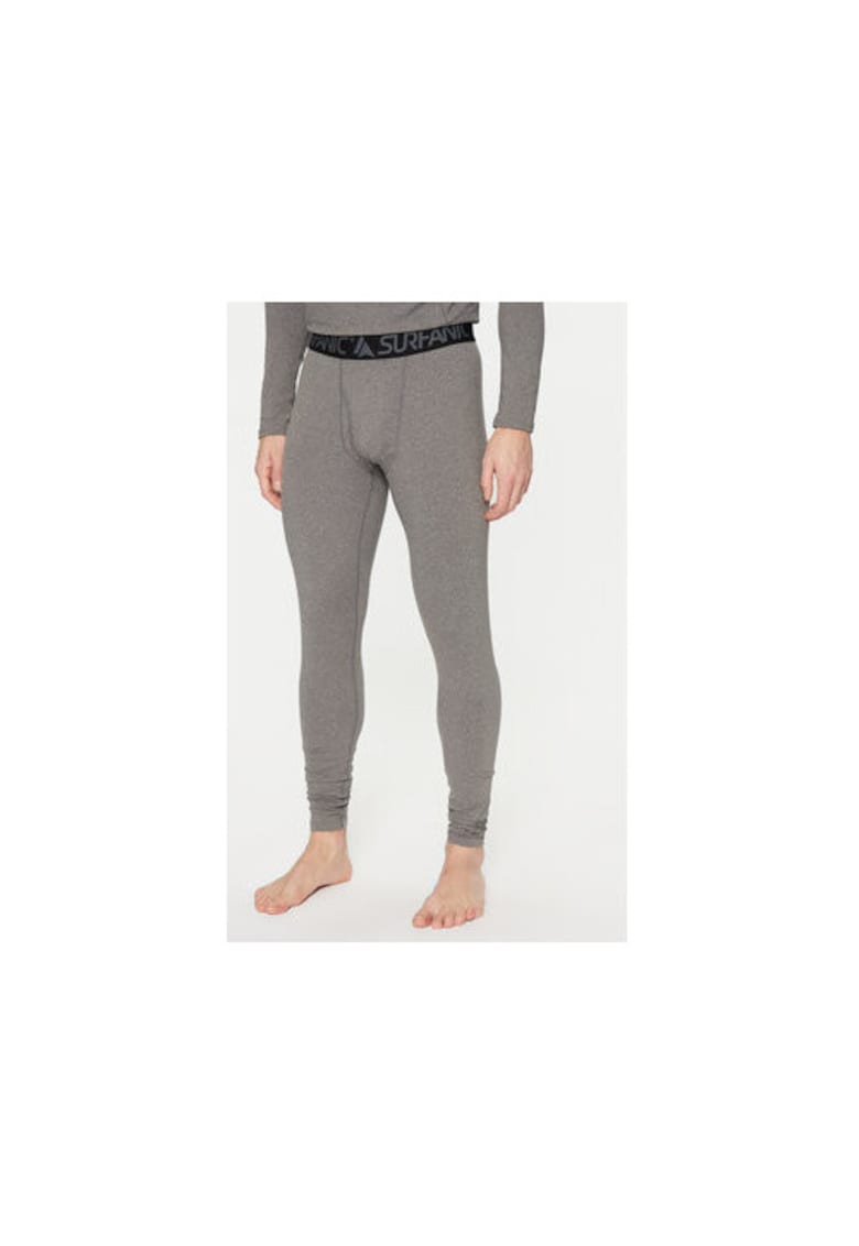 Pantaloni termici barbati - 209692624 - Poliester - Gri - Gri