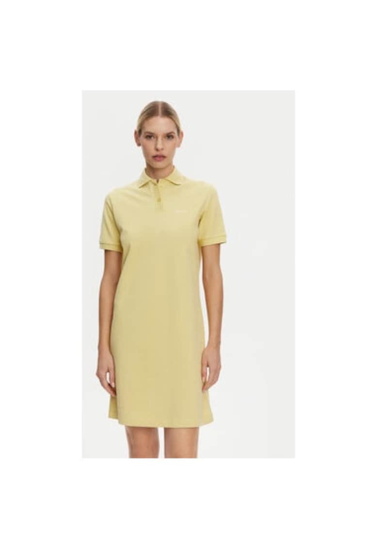 Rochie dama - 305138699 - Bumbac - Galben Rochie dama - 305138699 - Bumbac - Galben