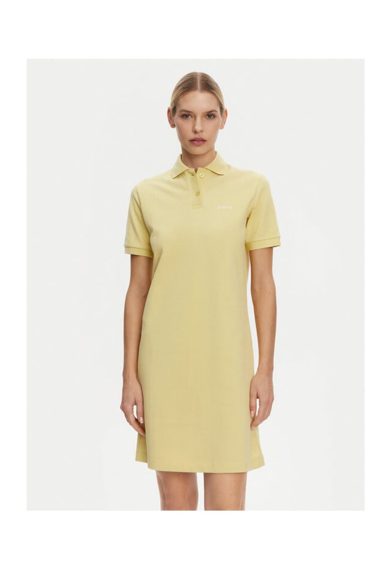 Rochie dama - 305138699 - Bumbac - Galben - Galben