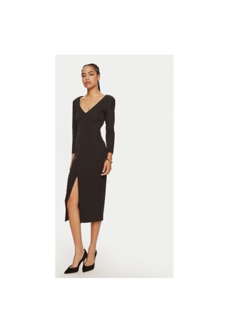 Rochie dama -  304686979 - Poliester reciclat/Poliester - Negru