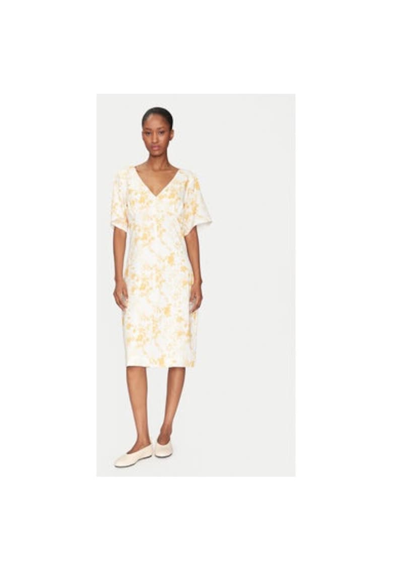 Rochie dama -  305138781 - Poliester - Galben