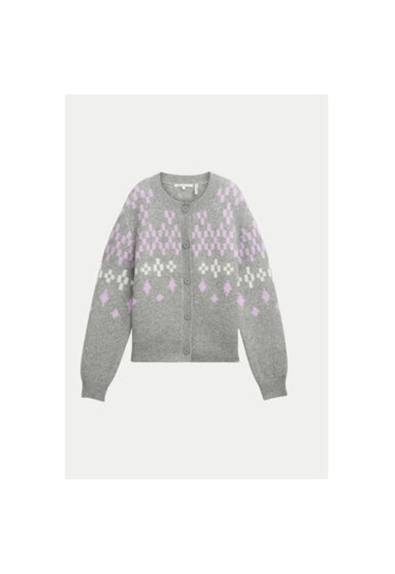 Cardigan dama -  304546785 - Acril/Poliester - Gri