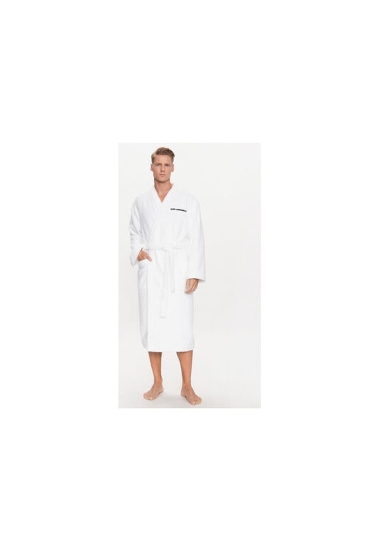 Halat barbati - 302649457 - Bumbac organic - XL INTL - Alb