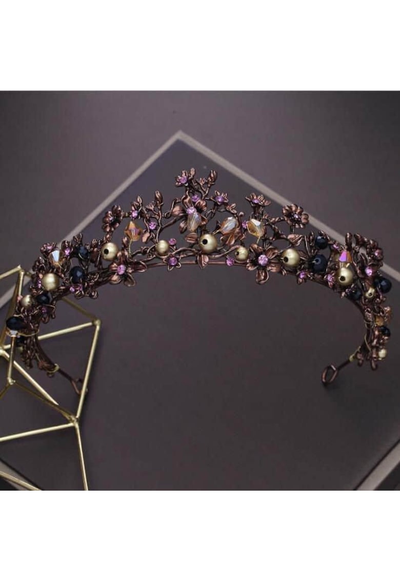 Coronita Noelia -  Aliaj metalic - Auriu Coronita Noelia -  Aliaj metalic - Auriu