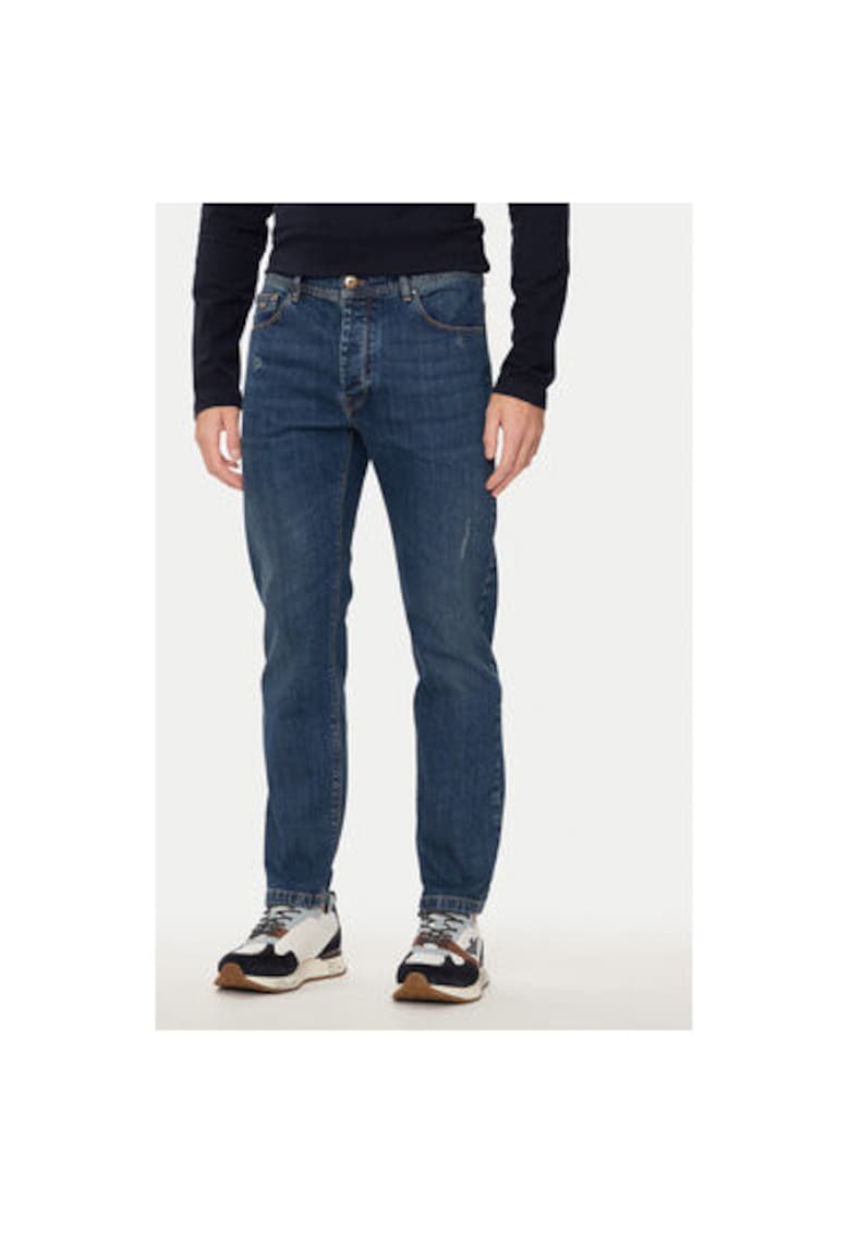 Blugi barbati - 304565243 - Bumbac - Albastru - Albastru