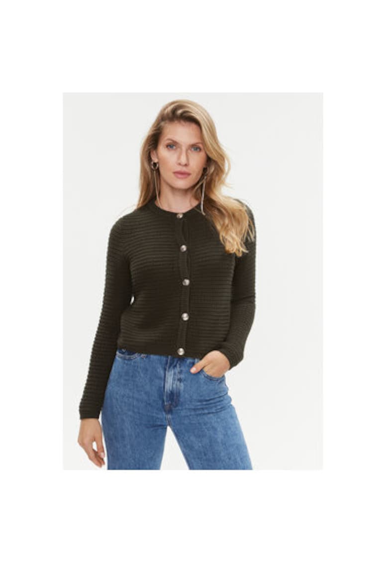 Cardigan dama -  303350451 - Bumbac - L INTL - Verde
