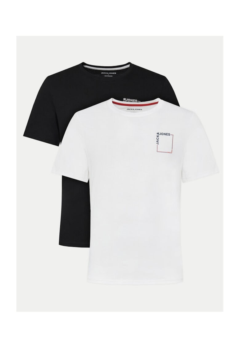 Set 2 tricouri barbati - 304809019 - Bumbac - Multicolor - Multicolor