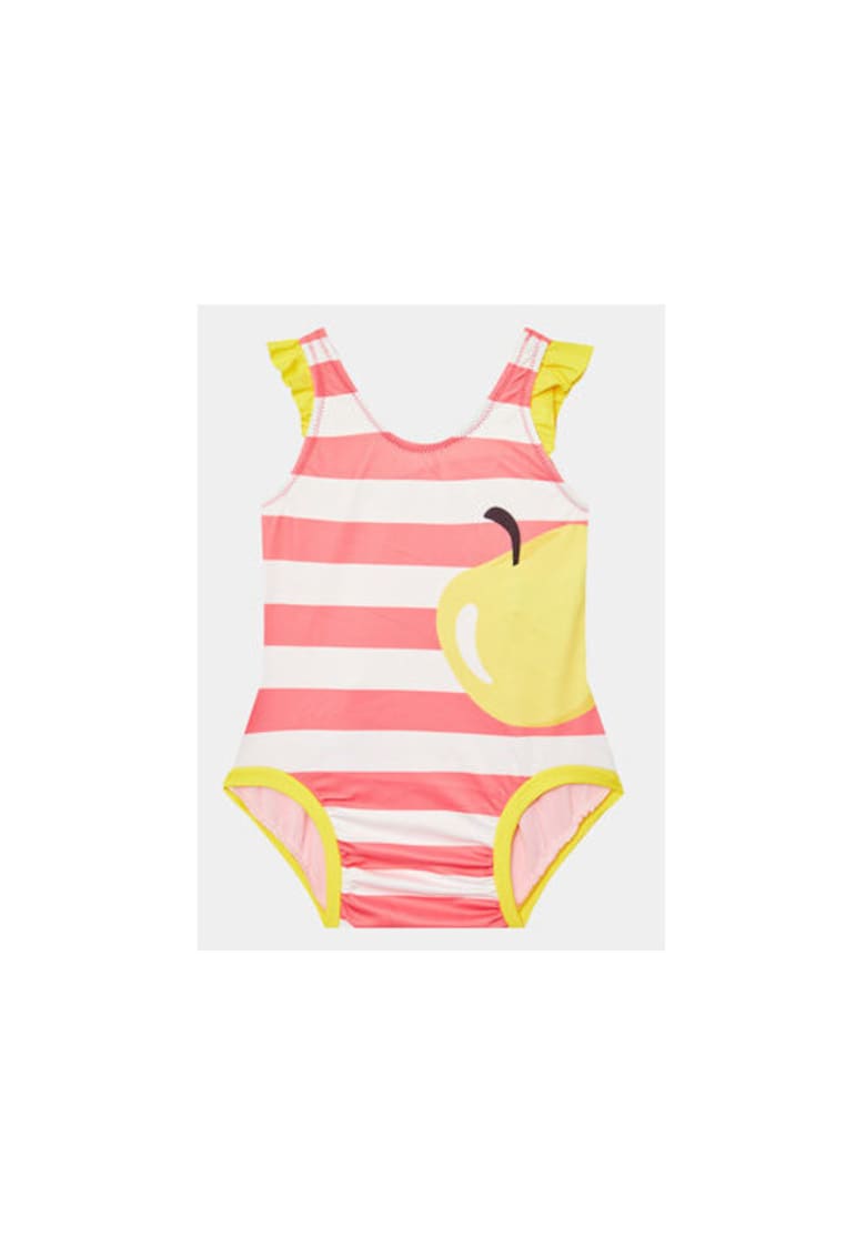 Costum de baie fete - 302020218 - Poliester - Portocaliu - Portocaliu