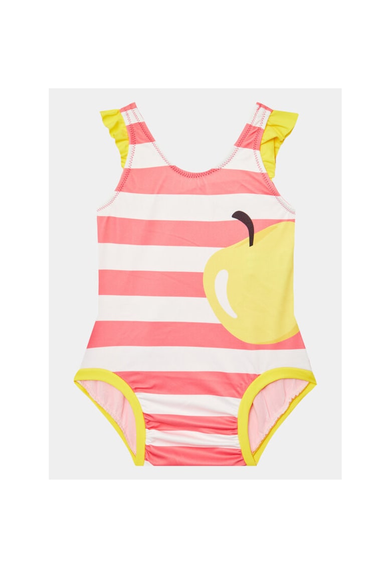 Costum de baie fete - 302020218 - Poliester - Portocaliu - Portocaliu