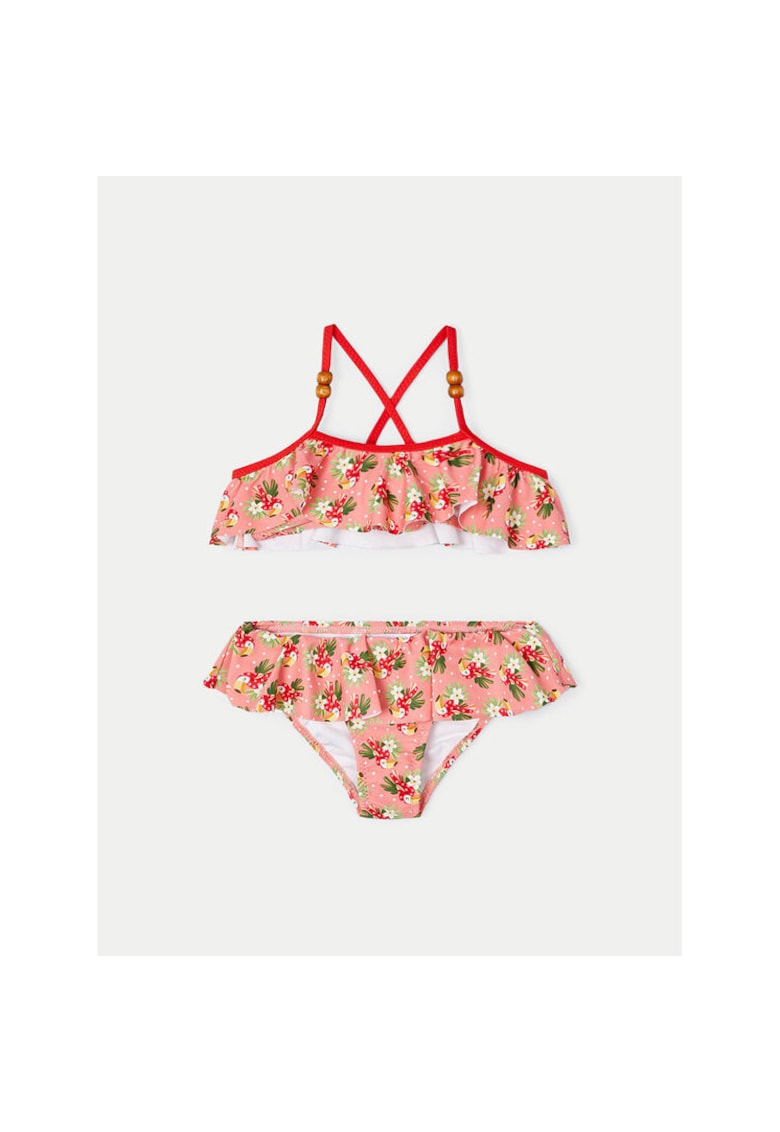 Costum de baie fete - 304140785 - Poliester - Roz - Roz