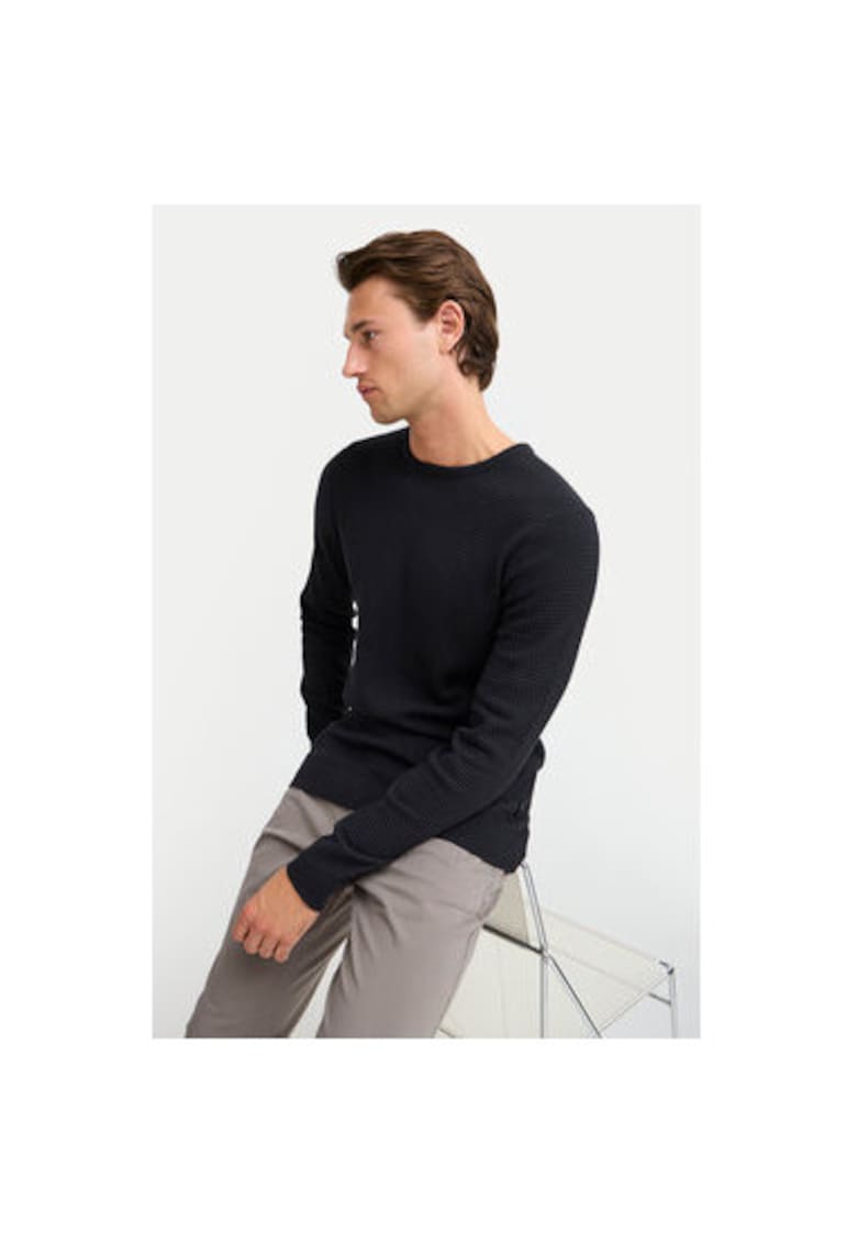 Pulover barbati -  304398308 - Bumbac - Negru