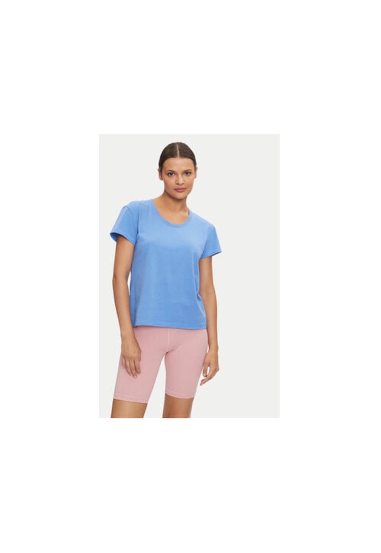 Tricou dama - 304764783 - Poliester/Bumbac - M INTL - Albastru